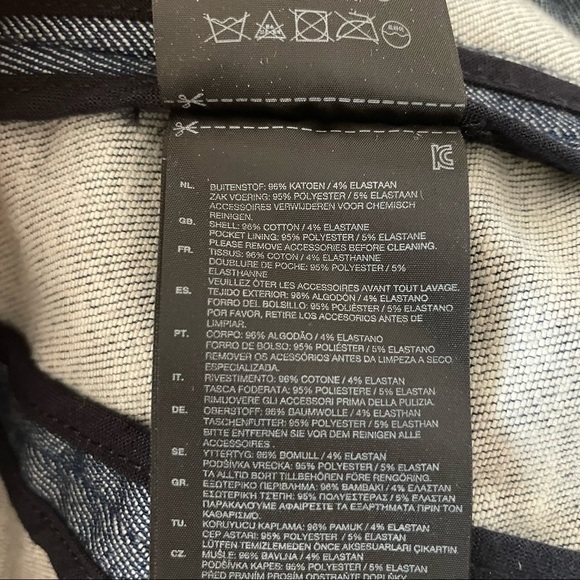 G-star Raw Denim Blue Blazer - 2 - Picture 10 of 14